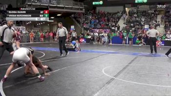 90 lbs Quarterfinal - Eloisa Olguin, Alpha vs Vivian Hutchinson, Manhattan