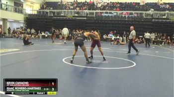 165 lbs Quarterfinal - Isaac Romero-Martinez, Modesto Junior College vs Kevin Camacho, Mt. San Antonio College