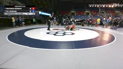 175 lbs Cons. Semis - Maximus Norman, TN vs Eli Leonard, WI