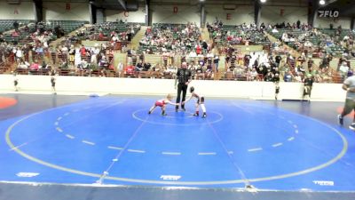 52 lbs Quarterfinal - Jayce Dalton, Georgia vs Beau Headrick, South Paulding Junior Spartans Wrestling Club