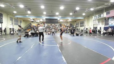 144 lbs Champ. Round 2 - Kal-el Burnett, Trabuco Hills vs Daymian At, Chino