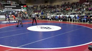 6A 165 lbs Quarterfinal - Joaquin Moralez, Bentonville West High School vs Ben Taylor, Jonesboro High School
