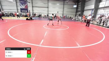 220 lbs Consi Of 16 #1 - Damian Soto, FL vs Nathan Chen, FL