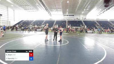 172 kg Quarterfinal - Easton Stam, Dominate Club Wrestling vs Thiago Ramirez, Silverback WC