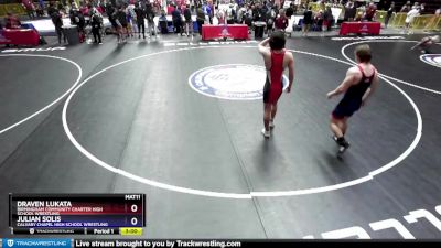 182 lbs Cons. Round 2 - Francisco Castillo Brown, California vs Logan Lance, River City High School Wrestling