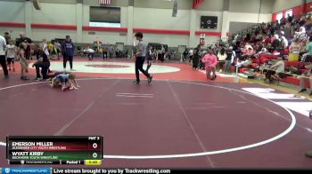 55 lbs Cons. Round 3 - Emerson Miller, Alexander City Youth Wrestling vs Wyatt Kirby, Buckhorn Youth Wrestling