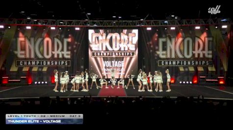 Thunder Elite - Voltage [2025 L1 Youth - D2 - Medium Day 3] 2025 Encore Grand Nationals
