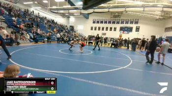 145 lbs Champ. Round 1 - Jake Raffensperger, Eastside United Wrestling Club vs Trenten Gray, Moorcroft Mat Masters Wrestling Club