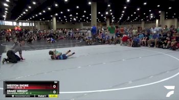 50 lbs Round 2 (6 Team) - Drake Wright, Williamson County WC vs Weston Shore, Patriot WC Blue