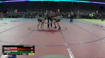 D3-103 lbs Champ. Round 1 - Talan Parsons, Ovid-Elsie vs Mavrick Rivard, Pinconning