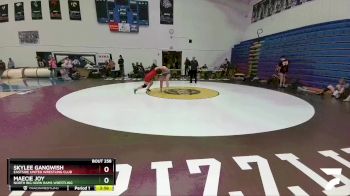 144-152 lbs Semifinal - Skylee Gangwish, Eastside United Wrestling Club vs Maecie Joy, North Big Horn Rams Wrestling