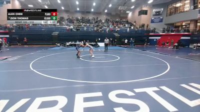 113 lbs Quarterfinal - Zion Thomas, Klein Cain vs Alex Chen, Plano