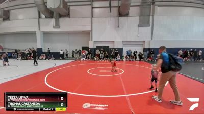 35 lbs Round 5 - Thomas Castaneda, El Paso Wildcats Wrestling Club vs Tezza Leyva, El Paso Enforcers Wrestling Club