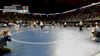 45 lbs Quarterfinal - Maisie Morgante, Norwin vs Makenna Dragon, Upper Dublin