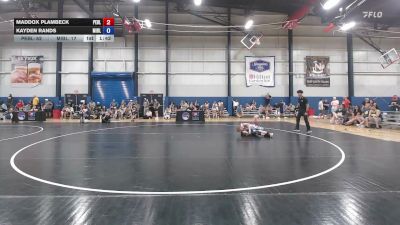 88 lbs Maddox Plambeck, Pennsylvania Blue vs Kayden Rands, Michigan Blue