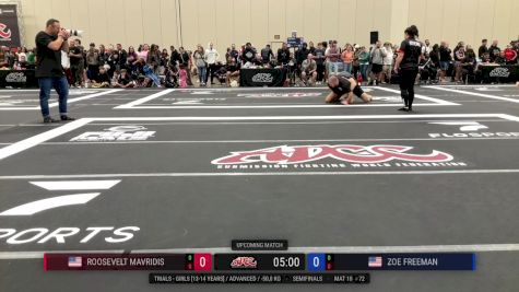 Roosevelt Mavridis vs Zoe Freeman 2025 ADCC Orlando Open/Youth Trials