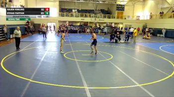 141 lbs Quarterfinal - Ethan Pappan, Northeast Oklahoma vs Julien Kimling, Fort Hays State