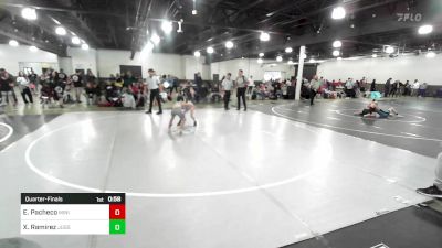 58 lbs Quarterfinal - Eli Pacheco, Mini Avengers vs Xander Ramirez, Juggernaut WC