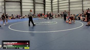 117 lbs Final - Devlynn Albrecht, Badger Girls Elite vs Lilli Cooper, Midwest Assasins Blue