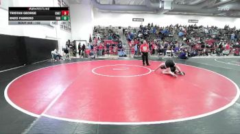 132 lbs Cons. Round 4 - Tristan George, Chatfield vs Enzo Fabrizio, Fossil Ridge