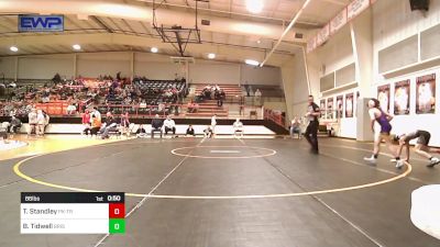 86 lbs Consolation - Tristan Standley, Perkins High School vs Bridge Tidwell, Bristow High School