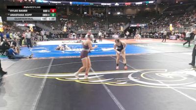 Quarterfinal - Anastasia Kopf, Omaha Burke vs Rylee Bauer, Norfolk