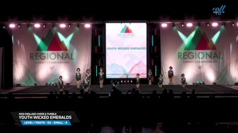 New England Cheer & Tumble - Youth Wicked Emeralds [2025 L1 Youth - D2 - Small - A Day 1] 2025 The Northeast Regional Summit