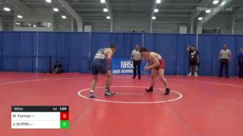 182 lbs Final - Matthew Furman, PA vs Justin Griffith, NJ