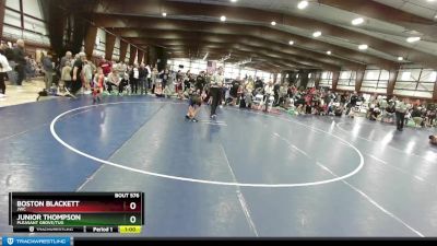 58 lbs Quarterfinal - Junior Thompson, Pleasant Grove/TUG vs Boston Blackett, JWC