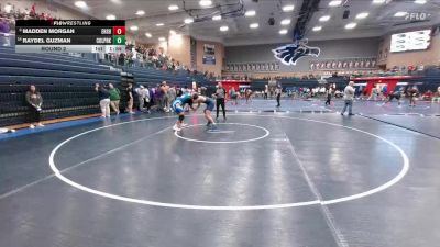 215 lbs Round 2 - Madden Morgan, Episcopal High School- Houston (TX) vs Raydel Guzman, Conroe Woodlands College Park