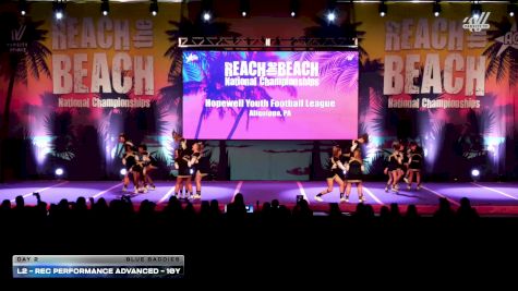 L2 - Rec Performance Advanced - 10Y [2026 Day 2 Blue Baddies] 2026 ACDA Reach the Beach Rec Nationals