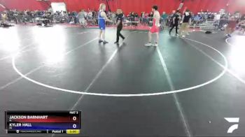 285 lbs Cons. Semi - Jackson Barnhart, IL vs Kyler Hall, IA