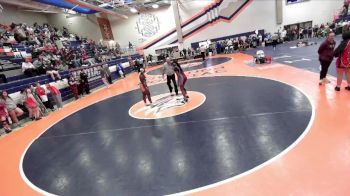 155 lbs Cons. Round 2 - JustUs Jones, Urbana (H.S.) vs DaneJa Brown-Hopper, Kankakee (Sr.)