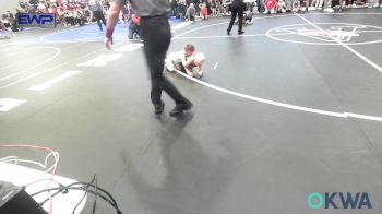 40 lbs Round Of 16 - Nova Miller, Wagoner Takedown Club vs Kayden Summerfield, Salina Wrestling Club