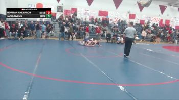 144 lbs Semifinal - Norman Anderson, Orting vs Jack Givens, Columbia River