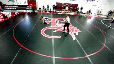 135 lbs Round 2 - Saige Maddux, Reign WC vs Aliah Contreras, Gahr High School