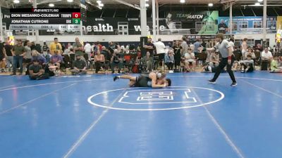 134 lbs Rr Rnd 2 - Dion Mesanko-Coleman, Triumph Maize - HSC vs Jonathan Cutrone, Dark Horse Black - HSC