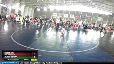 54 lbs Quarters & Wb (16 Team) - Creed Day, Team Wyoming vs Jionni Garcia, Western Nebraska