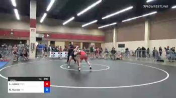 145 lbs 3rd Place - Lillian Jukes, Prosper Talons Wrestling vs Nayeli Nunez, Top Dog Wrestling Club