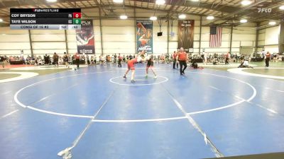 170 lbs Consi Of 16 #2 - Coy Bryson, PA vs Taye Wilson, KS