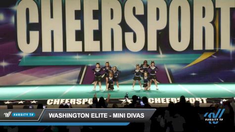 Washington Elite - Mini Divas [2022 L1 Mini - Novice - Restrictions - D2 Day 1] 2022 CHEERSPORT Greensboro State Classic