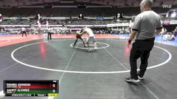 149 lbs Finals (2 Team) - Paniro Johnson, Iowa State vs Sammy Alvarez, Rider