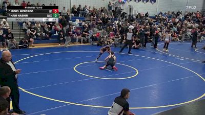 118 lbs Cons. Semi - Hani Nashir, Lackawanna vs Jadiel Mercado, North Tonawanda