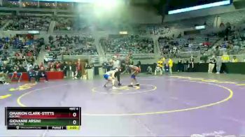 138 lbs Champ. Round 1 - Omarion Clark-Stitts, Kokomo vs Giovanni Arsini, Homestead