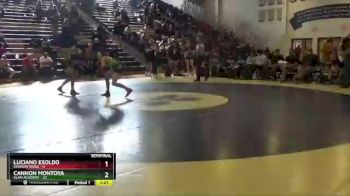 145 lbs Semis And Backside - Luciano Esoldo, Shadow Ridge vs Cannon Montoya, SLAM Academy