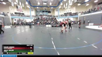 126 lbs Quarterfinal - Remy Baler, Teton vs David Green, South Fremont