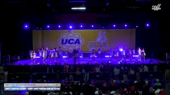 Liberty Christian Academy - Varsity Spirit Program Game Day (CH/DA) [2025 Varsity Spirit Program Game Day (CH/DA) Day 1] 2025 UCA & UDA Smoky Mountain Championship