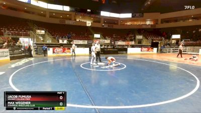 83 lbs Quarterfinal - Jacob Fumusa, Valiant College Prep vs Max Wegener, Stampede Wrestling Club