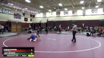 JV-23 lbs Cons. Semi - Jace Schultz, Cedar Rapids Washington vs Hyrum Bunker, Cedar Falls