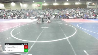 58 lbs Consolation - Leianna McLaughlin, Nevada Elite vs Amani Lynn, Orland Wrestling